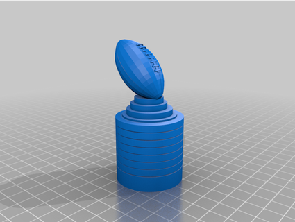 lombardi cup trophy acraftaday 3d print model - Mito3D