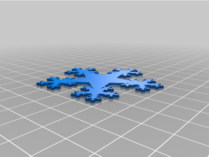 star fractal customizable redonapc 3d print model - Mito3D