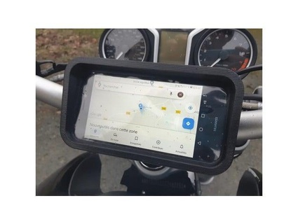 huawei p8 lite 2017 motorcycle mount let try 3d print model - Mito3D