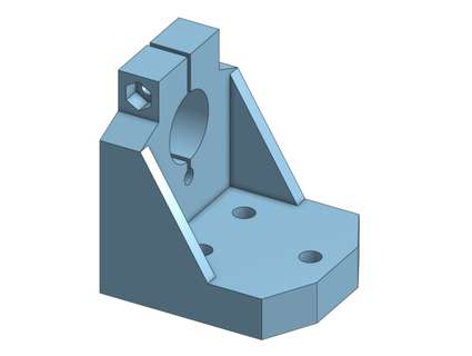 drill mounting bracket 20mm proxxon dremel tools sayuuk 3d print model - Mito3D