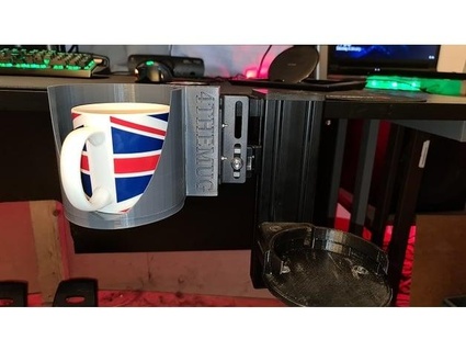 monstertech desk mount mug holder britrb 3d print model - Mito3D