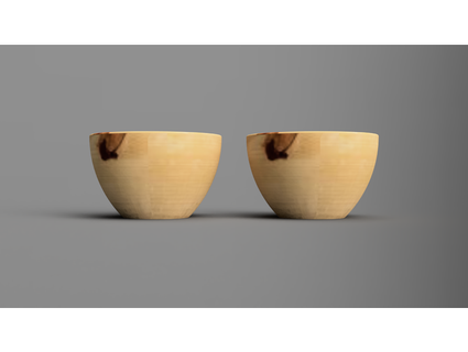woodturning bowl 06 sleeper lichtzeichenanlage 3d print model - Mito3D