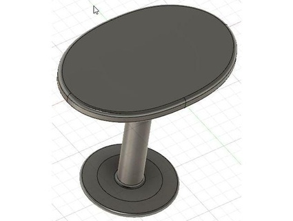 Barbie che cuisine Stuhl chaise tisch table rolfmobil 3d print model - Mito3D