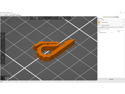 Universal Drachen Filament Clip br4dl3yf4ulkn3r 3d print model - Mito3D