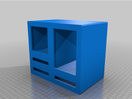 inestable unicornios almacenamiento caja robailey47 3d print model - Mito3D