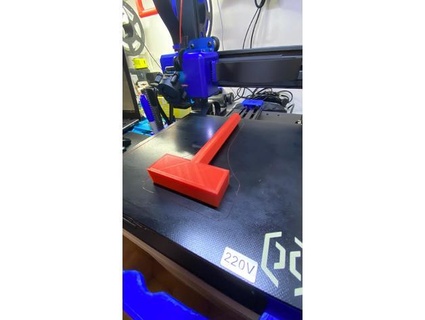 klein Hammer Bett mola78 3d print model - Mito3D
