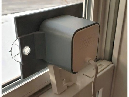wyze camera suction cup window mount - glare michaelz12 3d print model - Mito3D