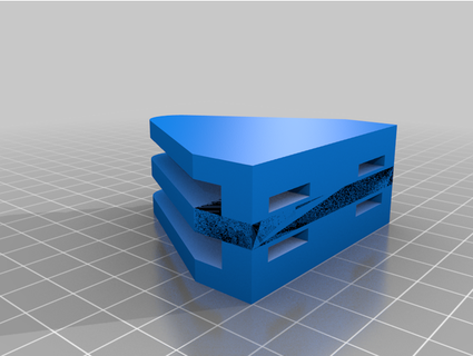 simple cutting board holder abdelhadj 3d print model - Mito3D