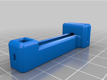 qidi tech i-mate ptfe tube cutting jig patpend 3d print model - Mito3D