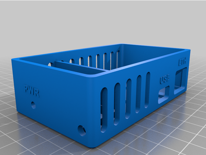 caixa arduino nano enc28j60 relógio 3d print model - Mito3D