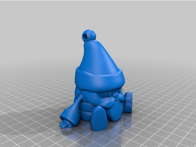 papa noel remix romanaj27 3D print model - Mito3D