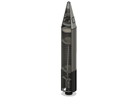1 100 Jupiter missile géocolomb 3d print model - Mito3D