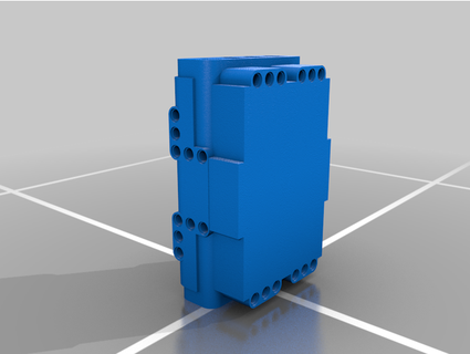 lego mindstorms nxt brick ultra meowmaster 3d print model - Mito3D