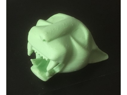 jaguar head broodrooster 3d print model - Mito3D