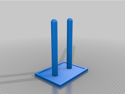 hydration bladder drying stand thatbakerguy 3d print model - Mito3D