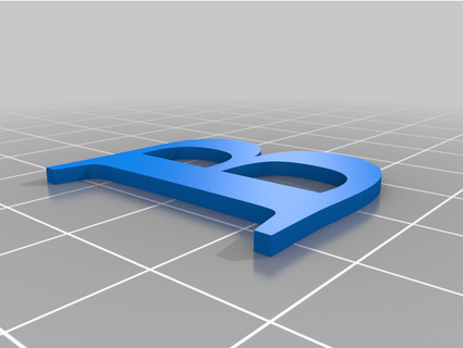 letras Bacan lanutriafuriosa 3d print model - Mito3D