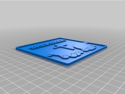 şekinah logo Lanutriafuriosa 3d print model - Mito3D