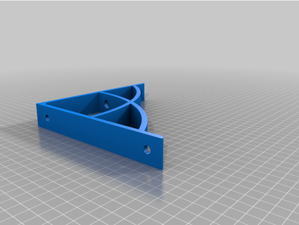 estante suporte buracos parametros emplário 3d print model - Mito3D