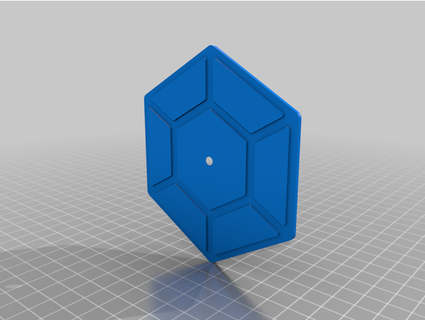 mur monter tonie ruche modulaire hexadécimal étagère boîte saul92 3d print model - Mito3D