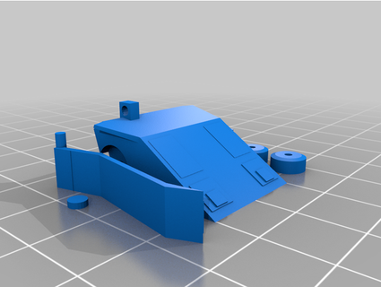 rat Canard waddler 3d print model - Mito3D