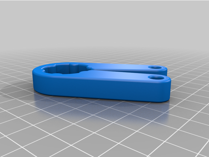 key handle keym 3d print model - Mito3D