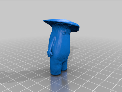 dark souls - humanoid mushroom skibri 3d print model - Mito3D
