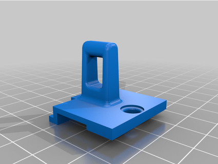 tumble dryer door latch hotpoint indesit & creda thescooter 3d print model - Mito3D
