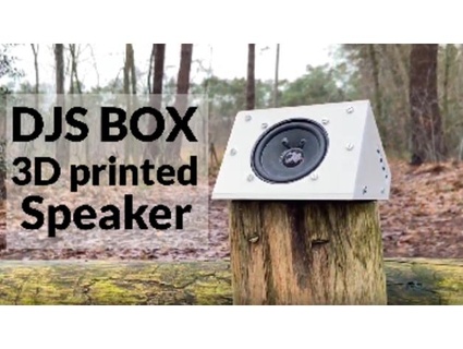 djs box bluetooth speaker 3djeden 3d print model - Mito3D