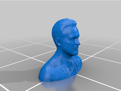 Ryan Reynolds Gesicht Büste Sigmar 3d print model - Mito3D
