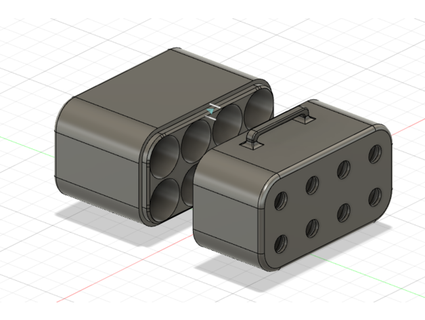 co2 cartidge soporte señorapykes 3d print model - Mito3D