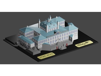 Fredensborg Schloss ayattheloafer 3d print model - Mito3D