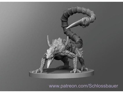 mystery creature schlossbauer 3d print model - Mito3D