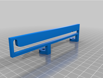 streamdeck v1 desk mount slide rails reconnectcontroller 3d print model - Mito3D