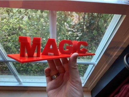 magia truco increíblecurtis 3d print model - Mito3D