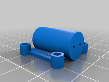 quadcopter 20mm capacitor mount jimmyfingers 3d print model - Mito3D