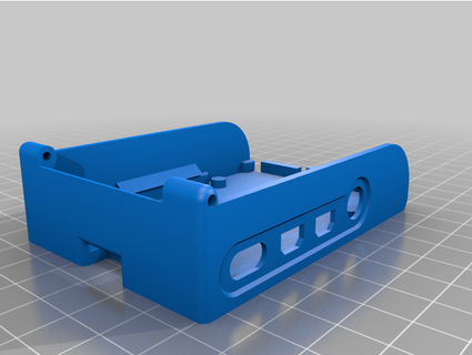 articulado framboesa pi 4b caso bainha hardware requeridos canalizado 3d print model - Mito3D