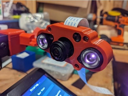 pi Kamera montieren Longruner ir Remix angepasst Geschicklichkeitssauce 3d print model - Mito3D