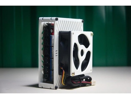 btt skr v13 case + cooler 3dmuller 3d print model - Mito3D