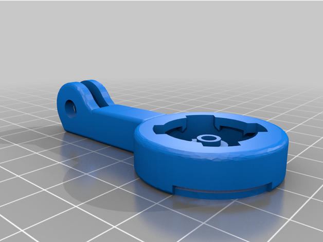 lezyne gps blendr mount heavy duty chipwidget 3D print model - Mito3D