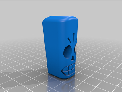 severo fandango manny cabeça matéria óssea 3d print model - Mito3D