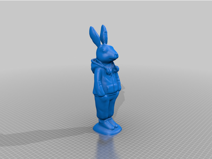 dj rabbit headphones jottmann 3d print model - Mito3D