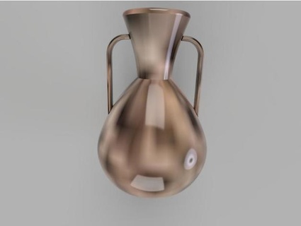 Amphora Blinddruck 3d print model - Mito3D