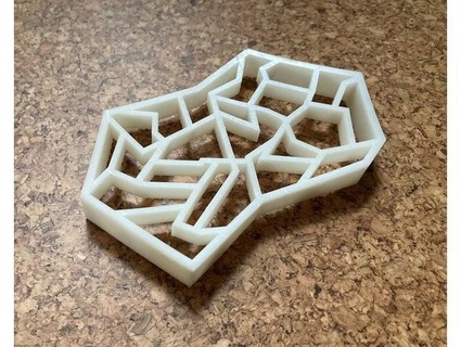 Voronoi sabun tabak Binbaşı Col top 3d print model - Mito3D