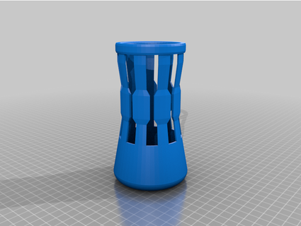 dekoratif vazo jackassets 3d print model - Mito3D