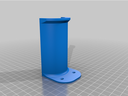 spool holder ikea lack leg philosohero 3d print model - Mito3D