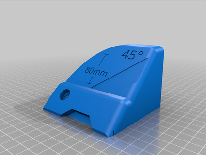 45 eğim mat kesici fahişe 3d print model - Mito3D