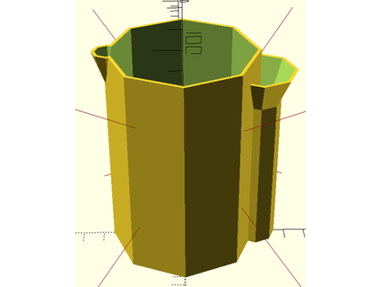 fetttrennkanne Fett Separator tinkerbe11 3d print model - Mito3D