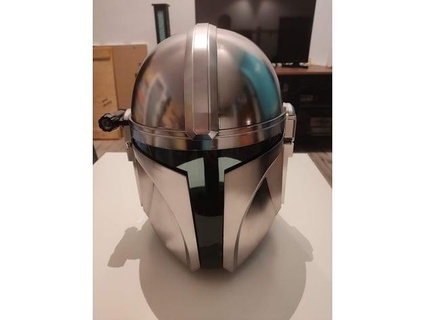 mandalorian base helmet stand - star wars frikarte3d 3d print model - Mito3D