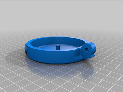 octo compass snap connector belt clip paulhermany 3d print model - Mito3D