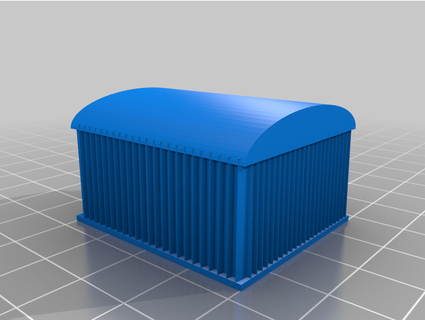 n-scale tin office allenpilk 3d print model - Mito3D